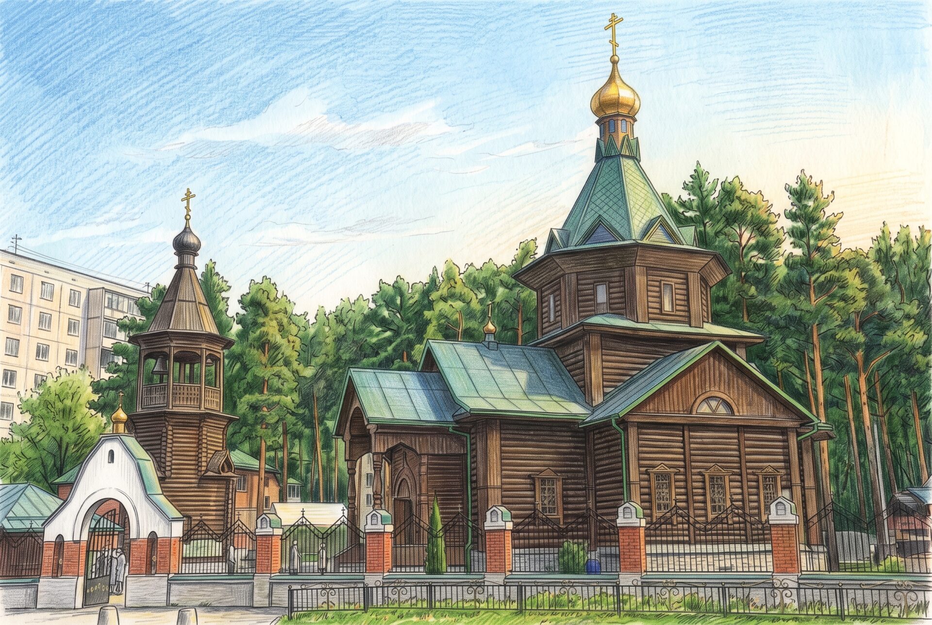 Храм блж. Матроны Московской